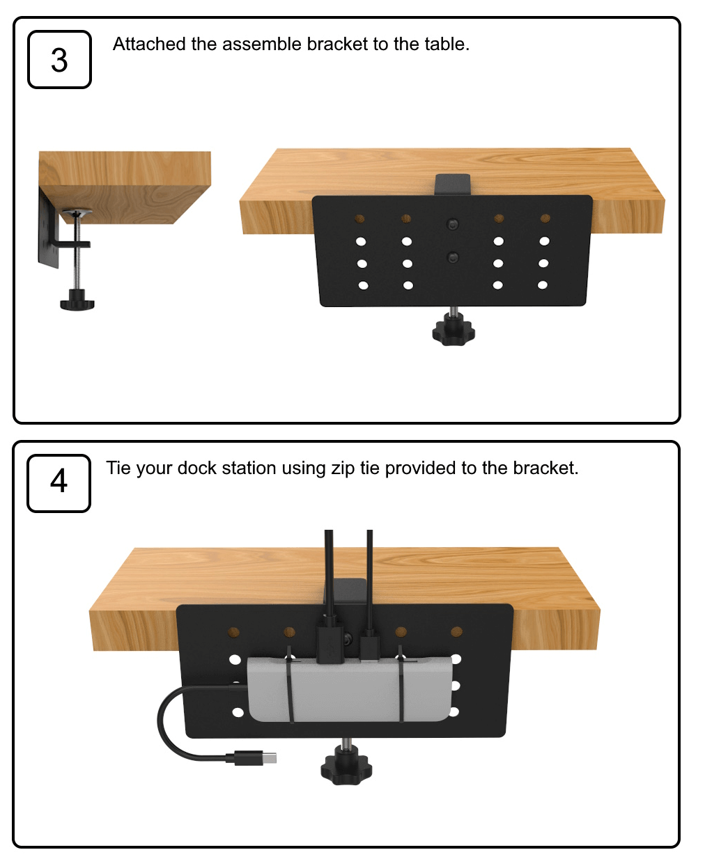 Docking Station Side-Mount Bracket
