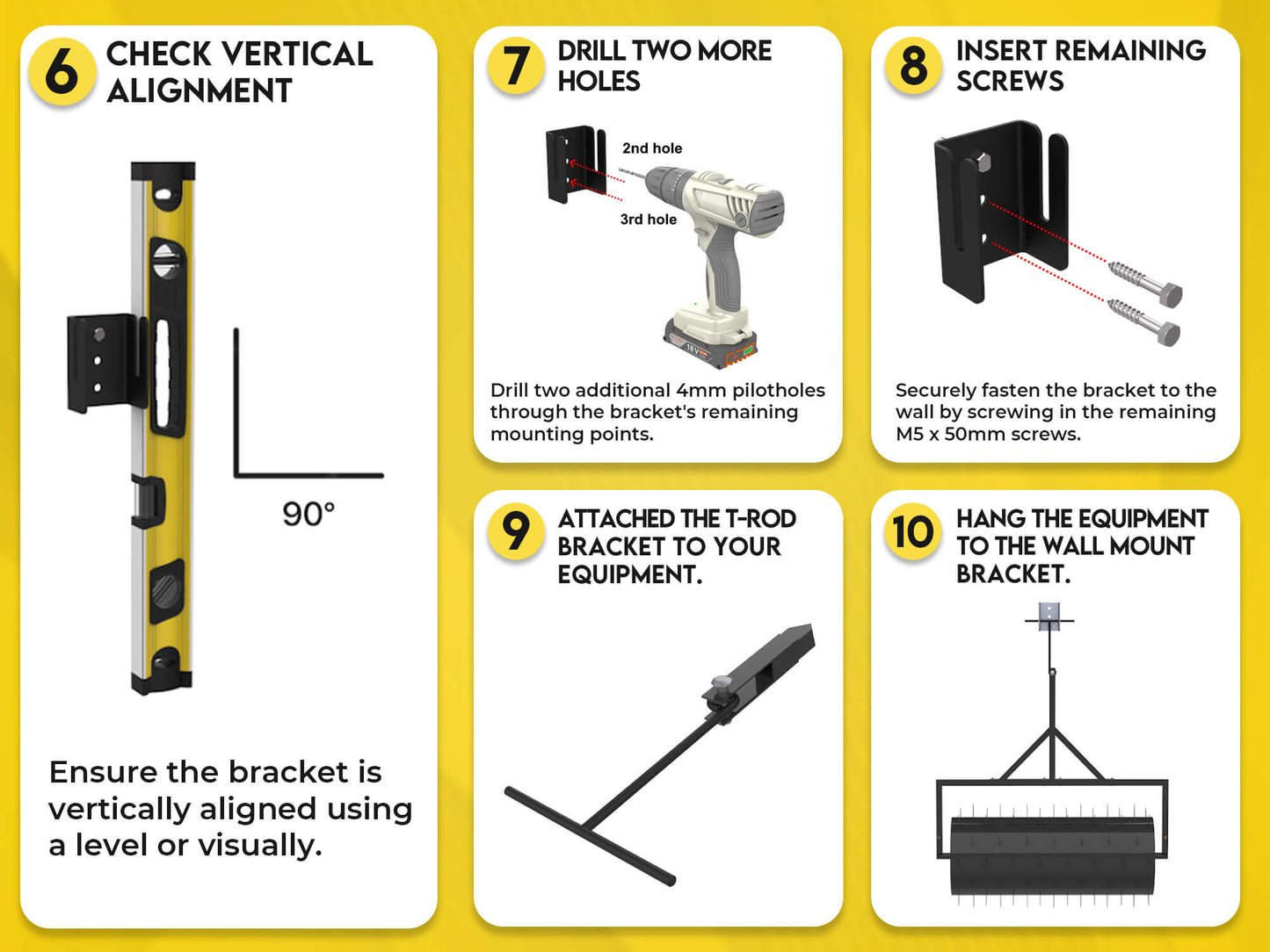 EquipHang Tow-Behind Storage Bracket